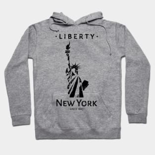 Liberty Statue New York Since 1885 Hoodie